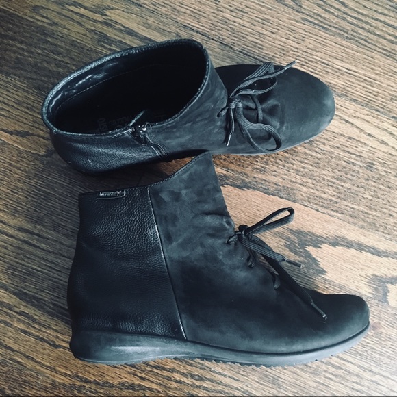 Mephisto Leather + Suede Fluma Boots - 7 France - Picture 3 of 8